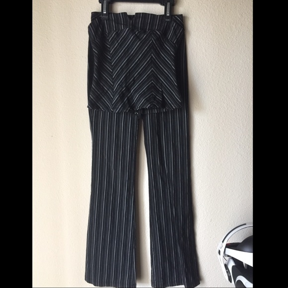 GENERATION Y Pants - Pint striped tube top and pant set